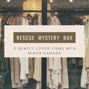 RESCUE MYSTERY BOX! 5 WOMENS ITEMS